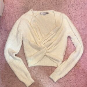 HYFVE Cream Knit Sweater